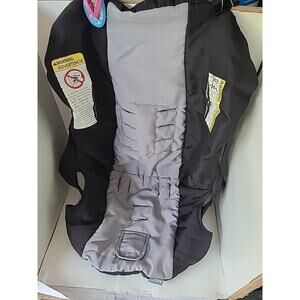 Urbini Omni Petal Baby Seat Cover Fabric Cushion Padding Replacement Gray.